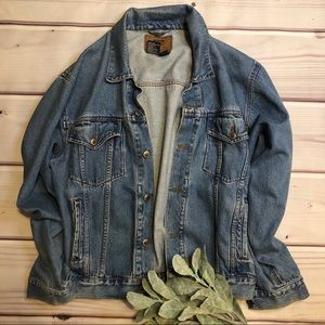 Vintage Route 66 denim jacket